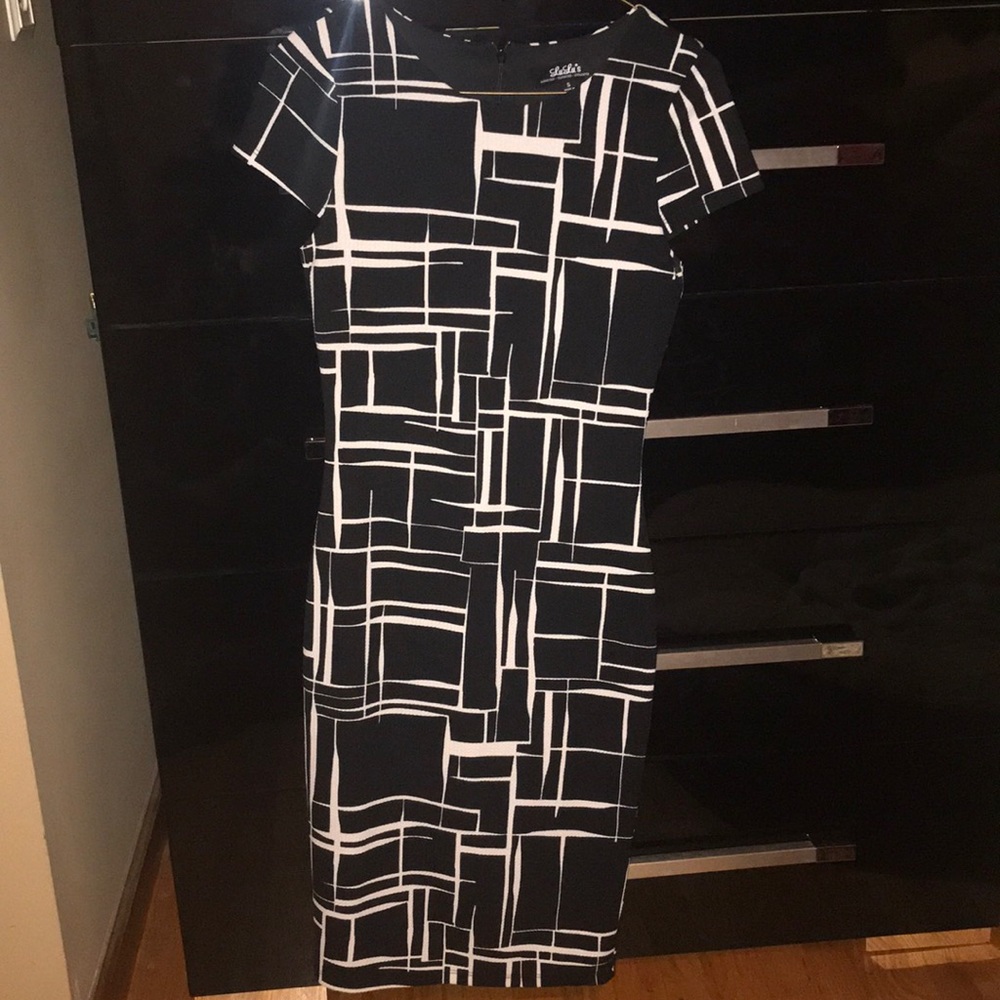 Black White Dress
